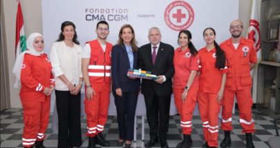 تعزيز الشراكة بين الصليب الأحمر ومؤسسة CMA CGM باتفاقية جديدة image