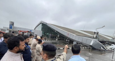مصرع شخص إثر انهيار سقف في مطار نيودلهي بسبب الأمطار الغزيرة image