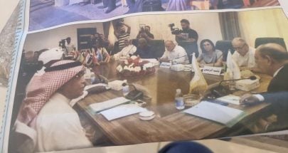 القصيفي شارك في اجتماع الأمانة العامة لاتحاد الصحافيين العرب في العراق‎ image