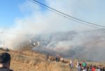 وقوع إصابات وإندلاع حريق.. غارة إسرائيلية تستهدف بلدة شقرا image